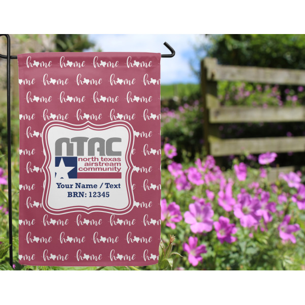 Custom Design - Garden Flag - Outside In Flowers
