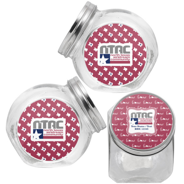 Custom Design - Puppy Treat Jar - Top Left Right