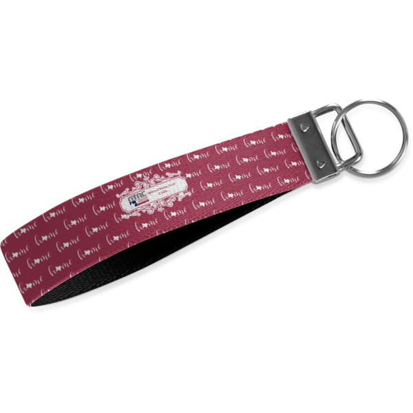 Custom Design Your Own Wristlet Webbing Keychain Fob