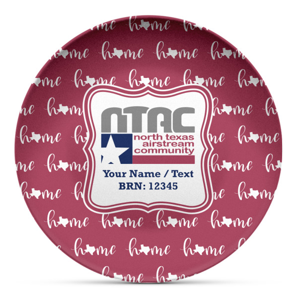 Custom Design Your Own Microwave Safe Plastic Plate - Composite Polymer