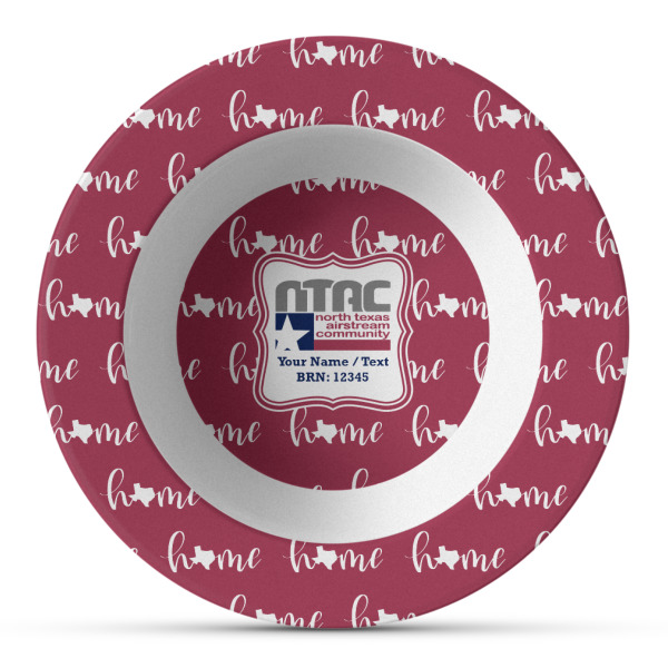 Custom Design Your Own Plastic Bowl - Microwave Safe - Composite Polymer