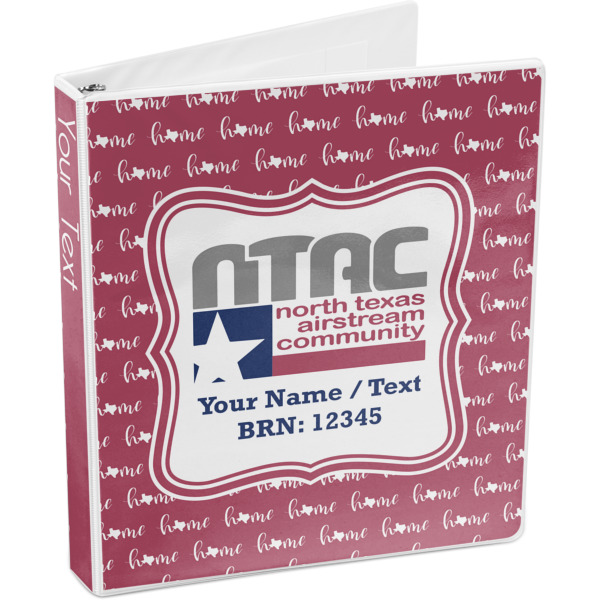 Custom Design - 3-Ring Binder - 1" - Angled