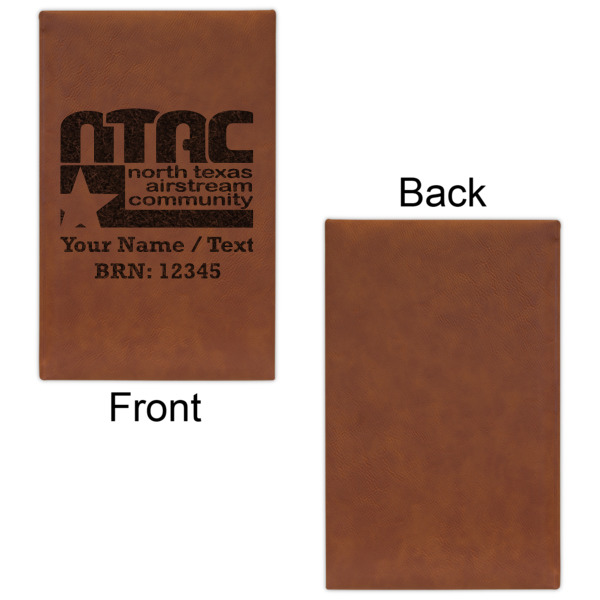 Custom Design - Cognac Leatherette Journal - Single Sided - Apvl