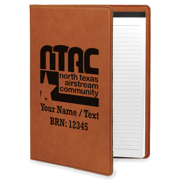 Custom Design Your Own Leatherette Portfolio with Notepad