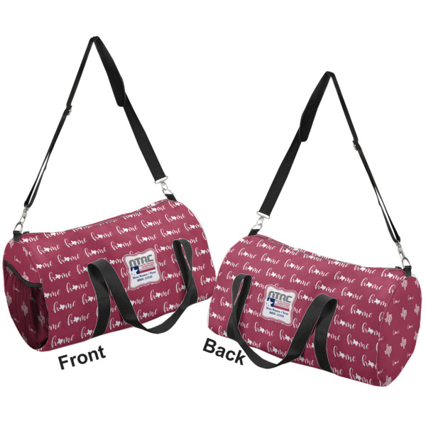 Custom Design - Duffle bag large front and back sides