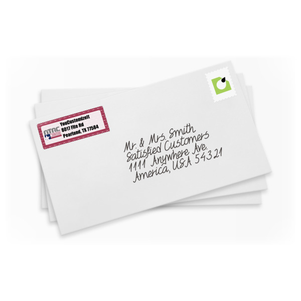 Custom Design - Mailing Label on Envelopes
