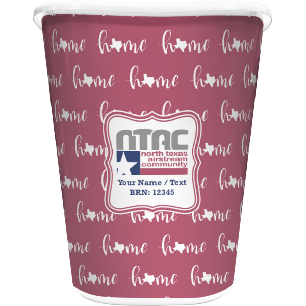 Custom North Texas Airstream Community Waste Basket