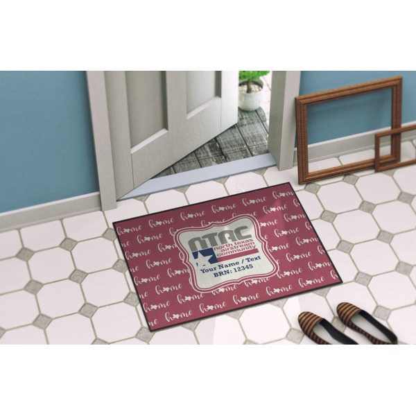 Custom Design - Door Mat - 24"x18" - Lifestyle - Porch