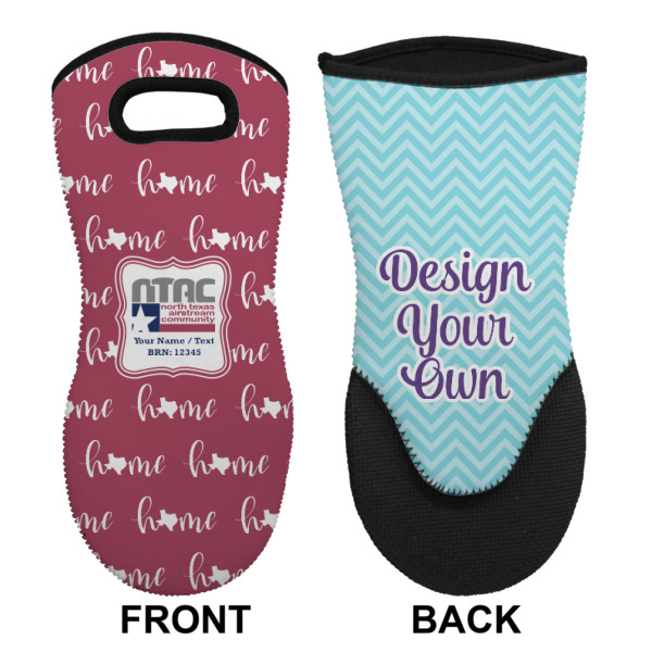Custom Design - Neoprene Oven Mitt (Front & Back)