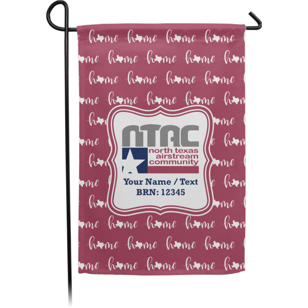 Custom North Texas Airstream Community Garden Flag