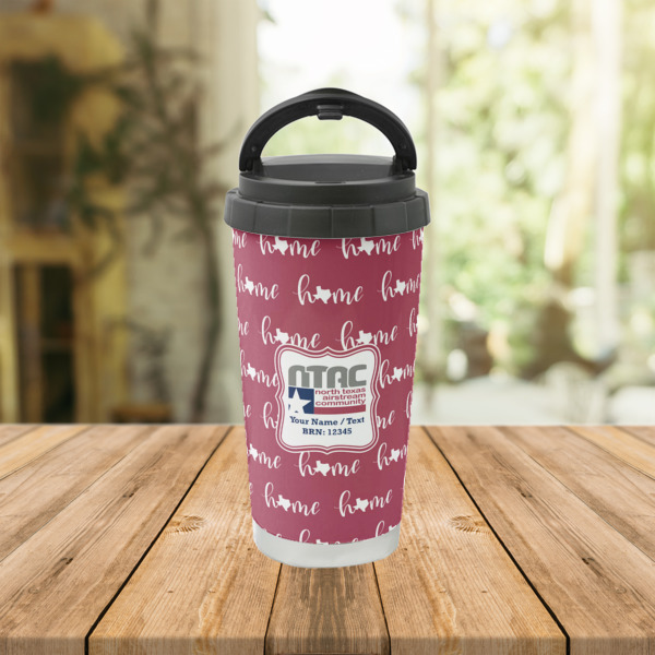 Custom Design - Stainless Steel Travel Cup - Lifestyle