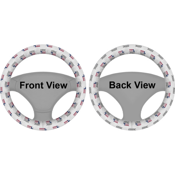 Custom Design - Steering Wheel Cover- Front and Back
