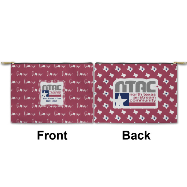 Custom Design - Small Zipper Pouch Approval (Front and Back)