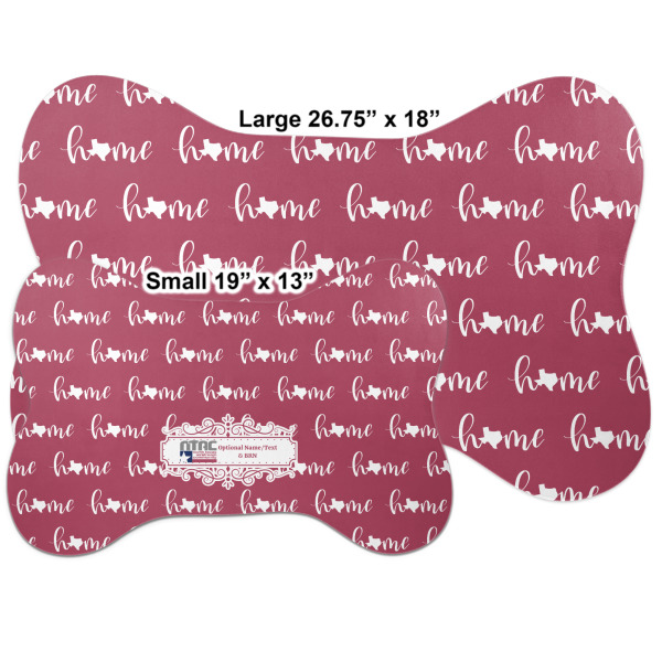 Custom Design - Bone Shaped Mat Comparison