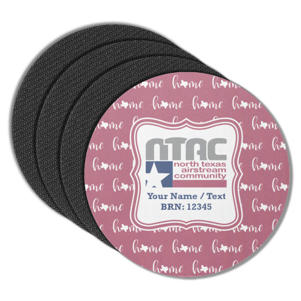 Custom Design - Round Coaster Rubber Back - Main