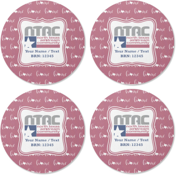 Custom Design - Coaster Round Rubber Back - Apvl