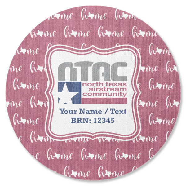 Custom Design - Round Coaster Rubber Back - Single