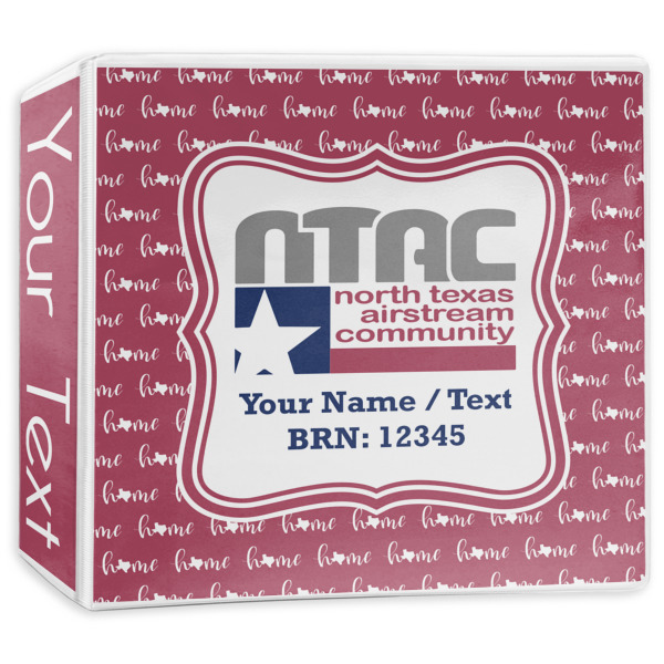 Custom Design Your Own 3-Ring Binder - 3 inch