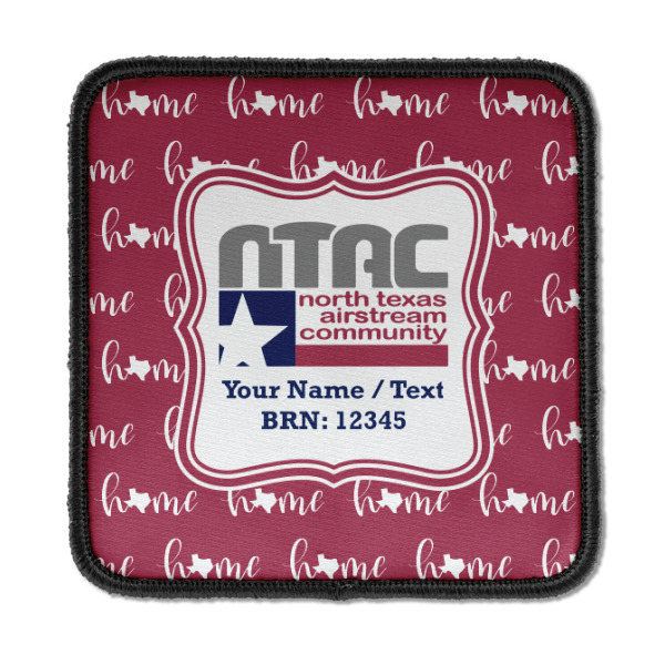 Custom Design - Iron On Patch -  Square - Front