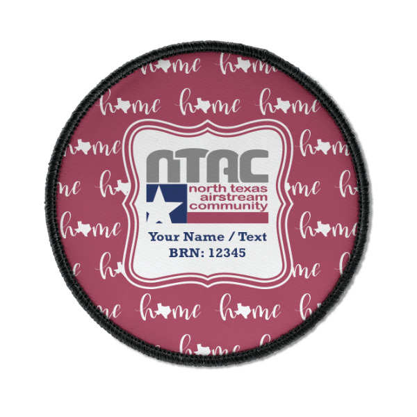Custom Design - Iron On Patch - Round - Front