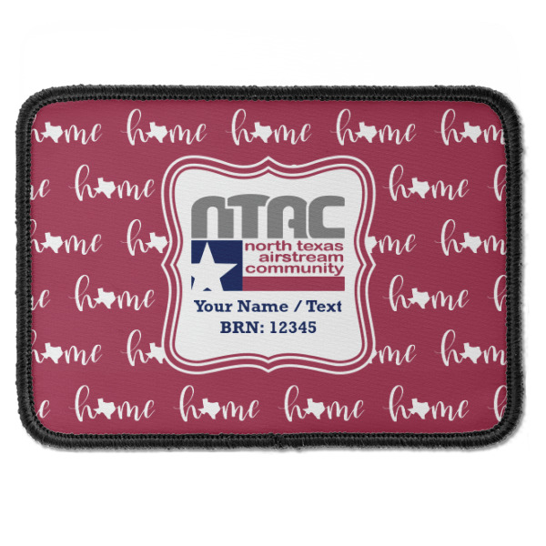 Custom Design - Iron On Patch - Rectangle - Front