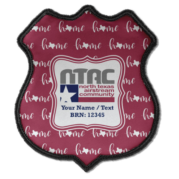 Custom Design - Iron On Patch - Shield - Style C - Front