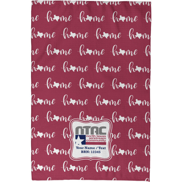 Custom Design - Waffle Weave Towel - Full Color Print - Approval Image