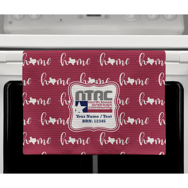 Custom Design - Waffle Weave Towel - Full Color Print - Lifestyle2 Image