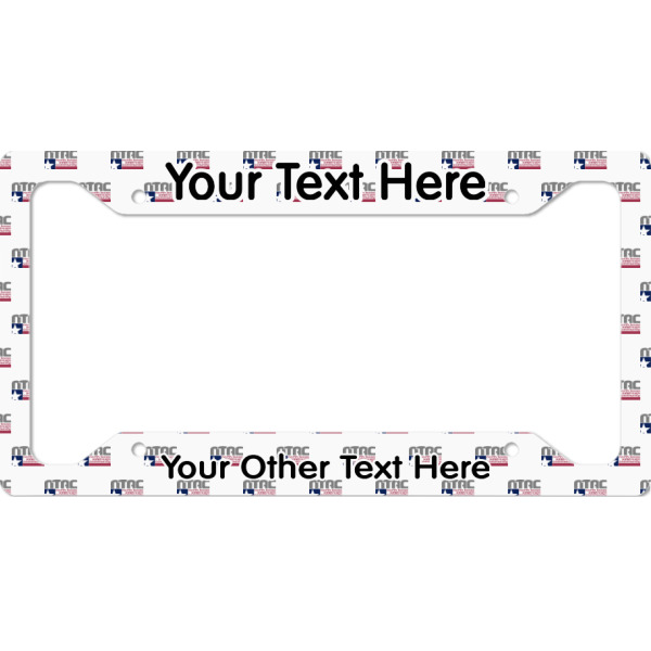 Custom Design Your Own License Plate Frame