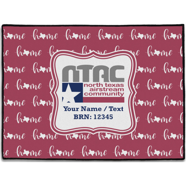 Custom North Texas Airstream Community Door Mat