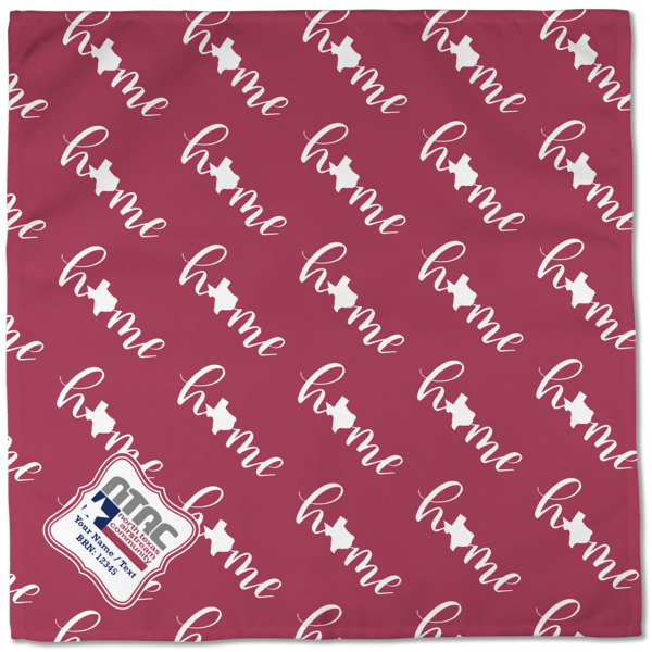 Custom Design - Cloth Napkins - Personalized Dinner (Full Open)