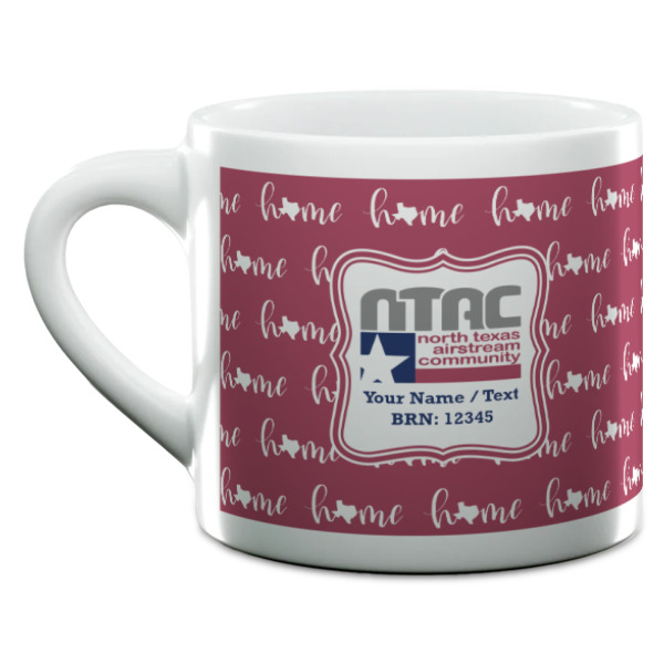 Custom Design - Double Shot Espresso Cup - Single Front