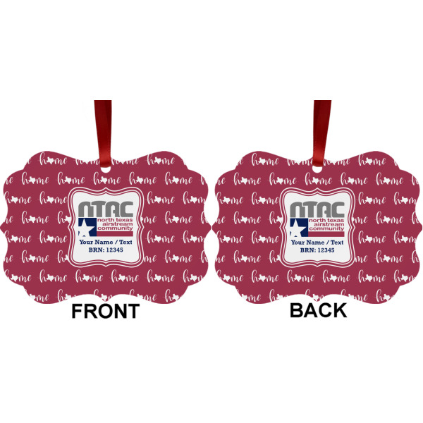 Custom Design - Metal Benilux Ornament - Front and Back (APPROVAL)