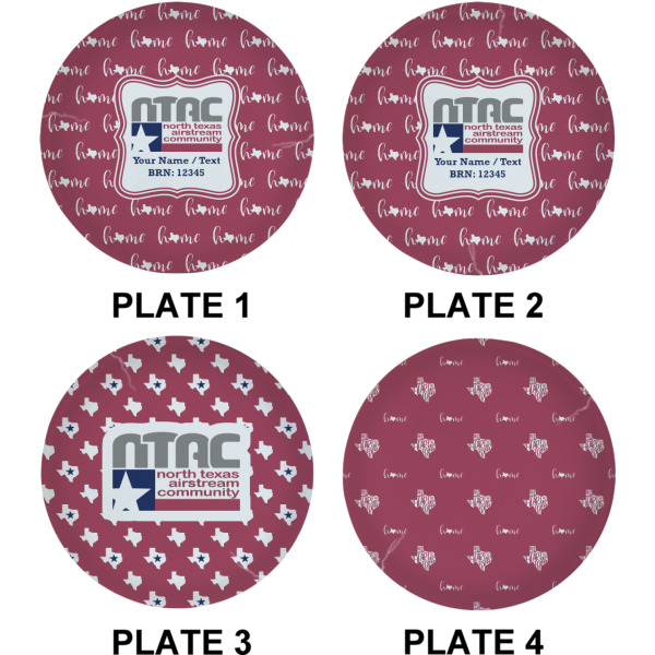 Custom Design - Set of Lunch / Dinner Plates (Approval)