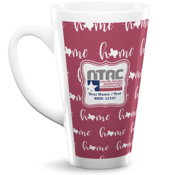 Custom North Texas Airstream Community Latte Mug
