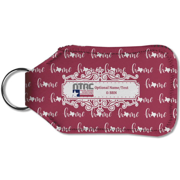 Custom Design - Sanitizer Holder Keychain - Small (Back)