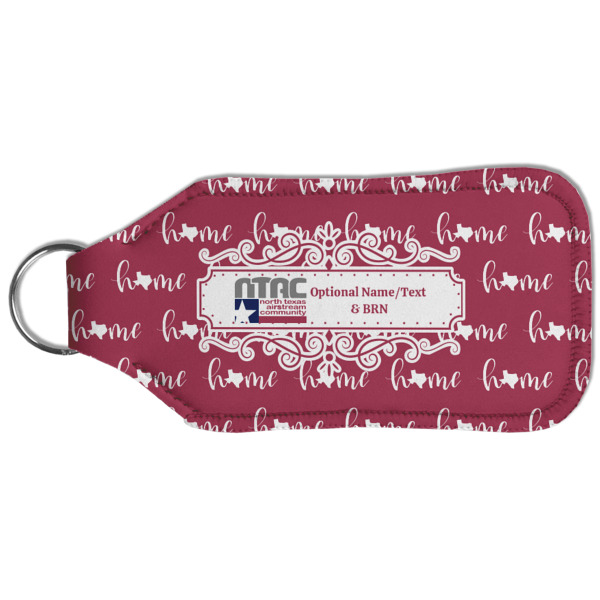 Custom Design - Sanitizer Holder Keychain - Large (Back)