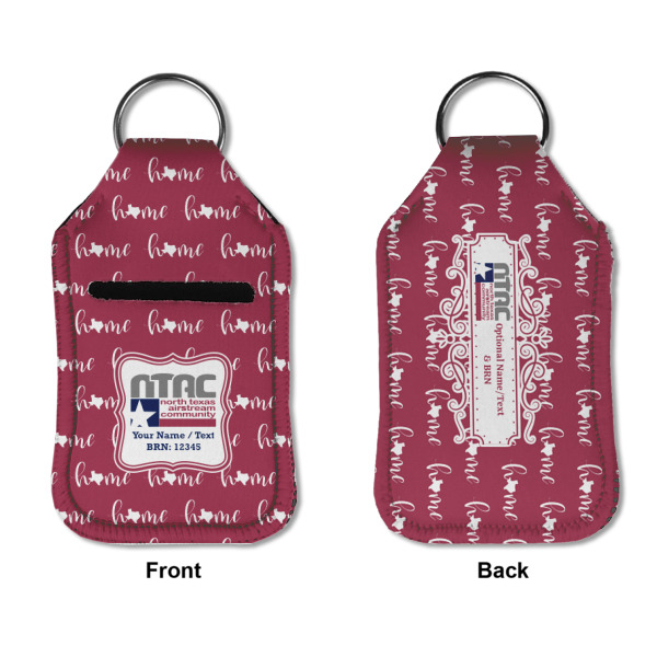 Custom Design - Sanitizer Holder Keychain - Small APPROVAL (Flat)