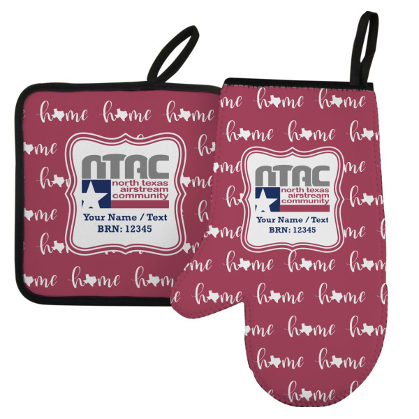 Custom Design Your Own Left Oven Mitt & Pot Holder Set