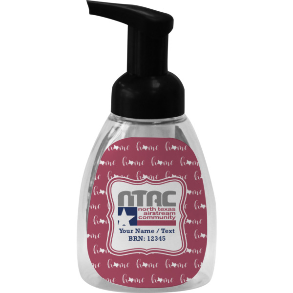 Custom Design - Foam Soap Bottle - Black - Front