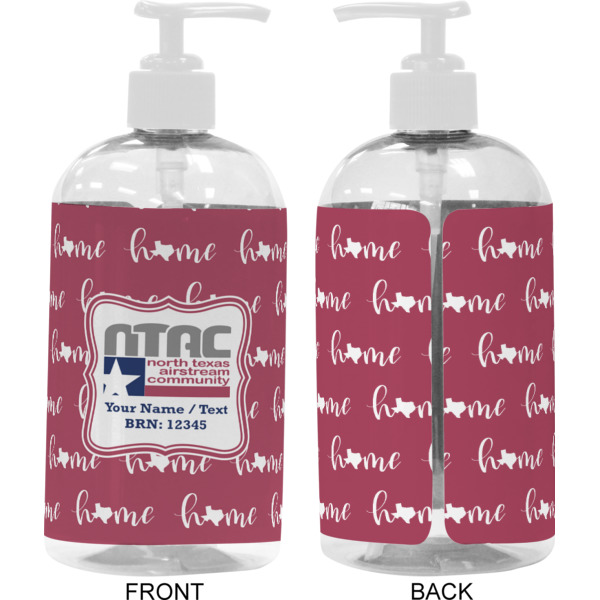 Custom Design - 16 oz Plastic Liquid Dispenser - Approval - White