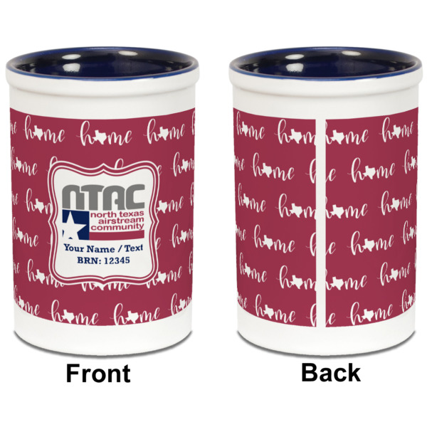 Custom Design - Pencil Holder - Blue - approval