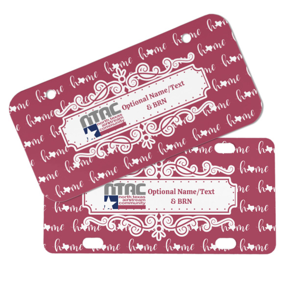 Custom Design - Mini License Plates - MAIN (4 and 2 Holes)