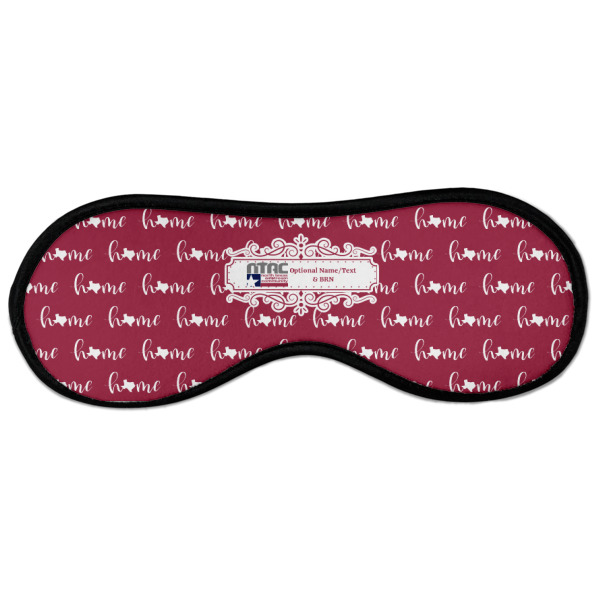 Custom Design - Sleeping Eye Mask - Front Large