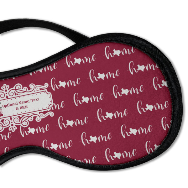 Custom Design - Sleeping Eye Mask - DETAIL Large
