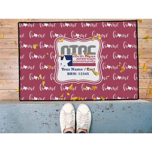 Custom Design - Door Mat - 36"x24" - Lifestyle