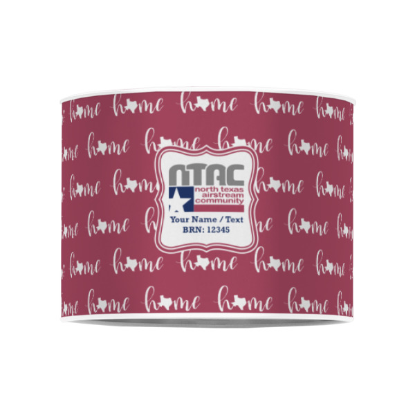 Custom Design - 8" Drum Lampshade - FRONT (Poly Film)