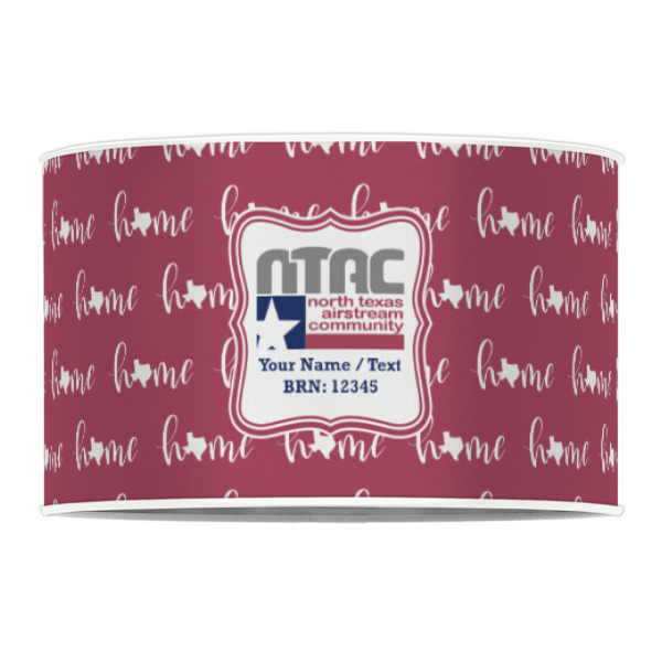 Custom Design - 12" Drum Lampshade - FRONT (Poly Film)