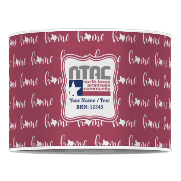 Custom Design - 16" Drum Lampshade - Front (Poly Film)