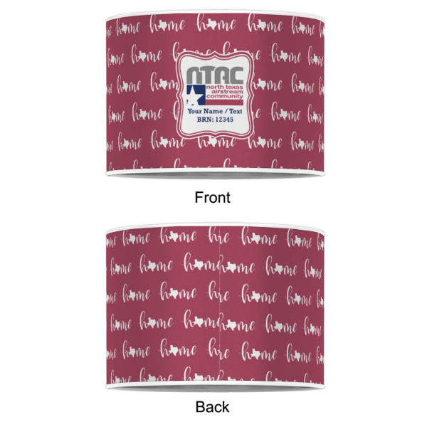 Custom Design - 12" Drum Lampshade - APPROVAL (Poly Film)